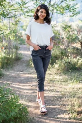 Alright With Me Capri Jeans