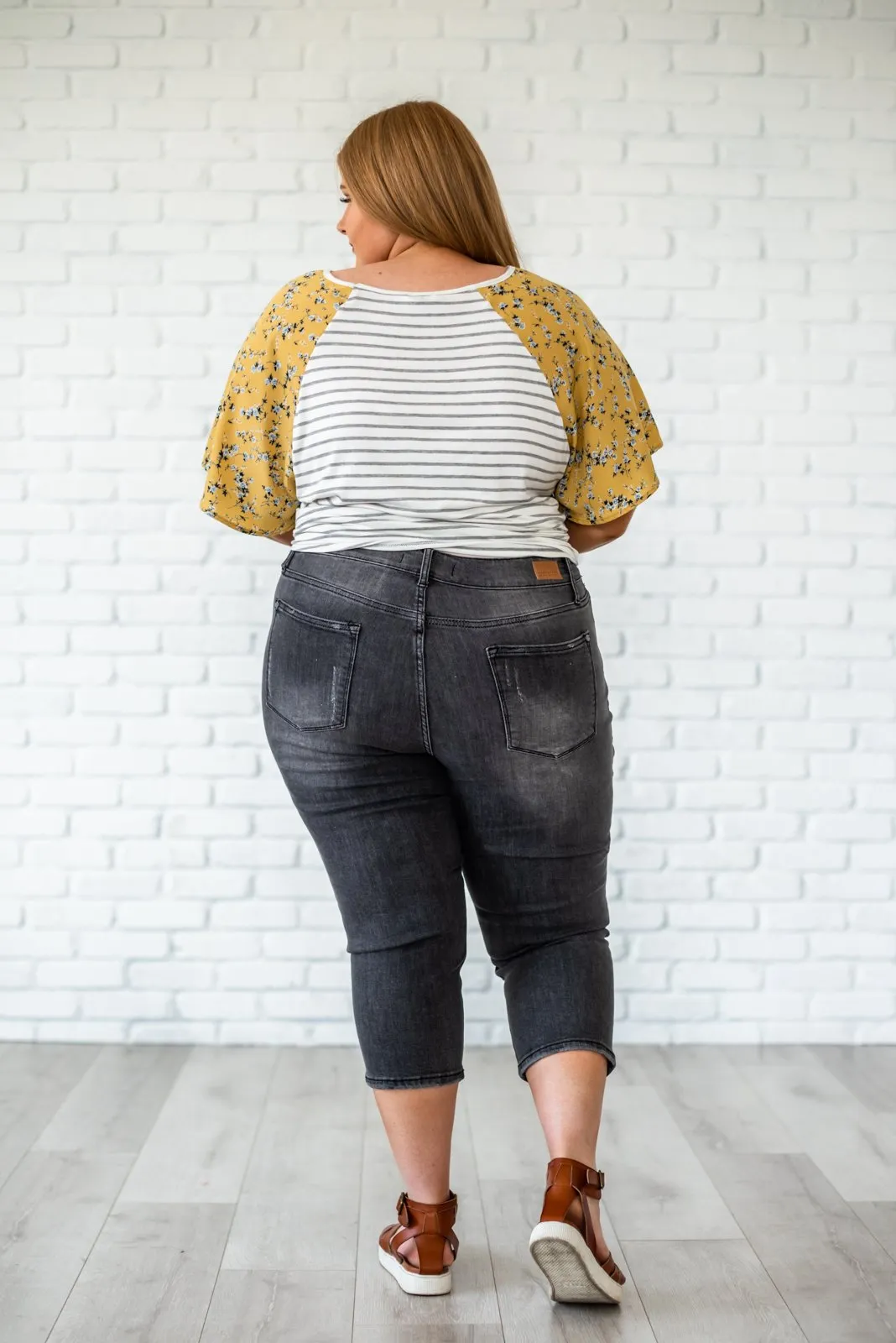 Alright With Me Capri Jeans
