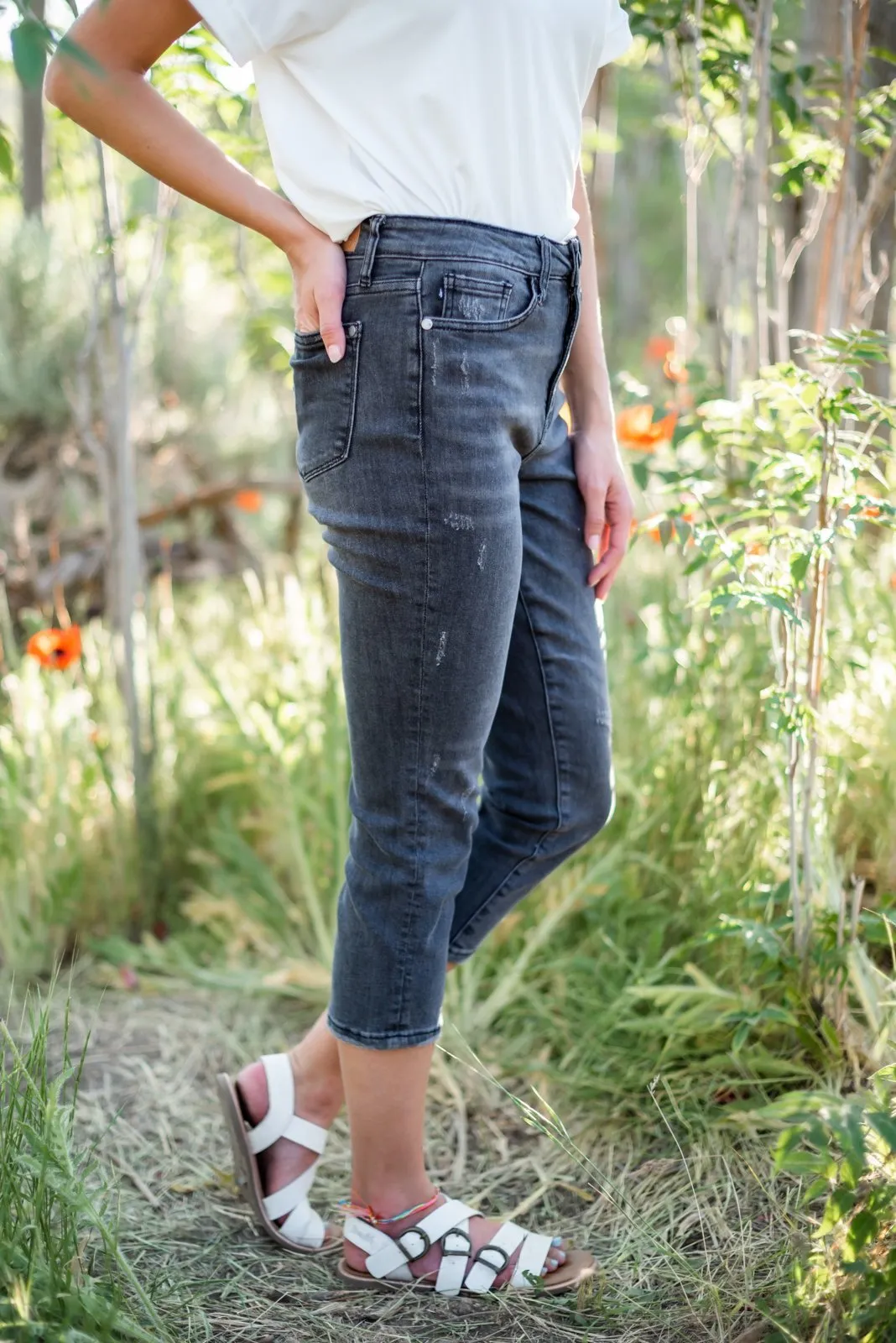 Alright With Me Capri Jeans