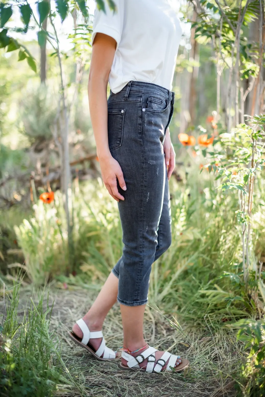 Alright With Me Capri Jeans