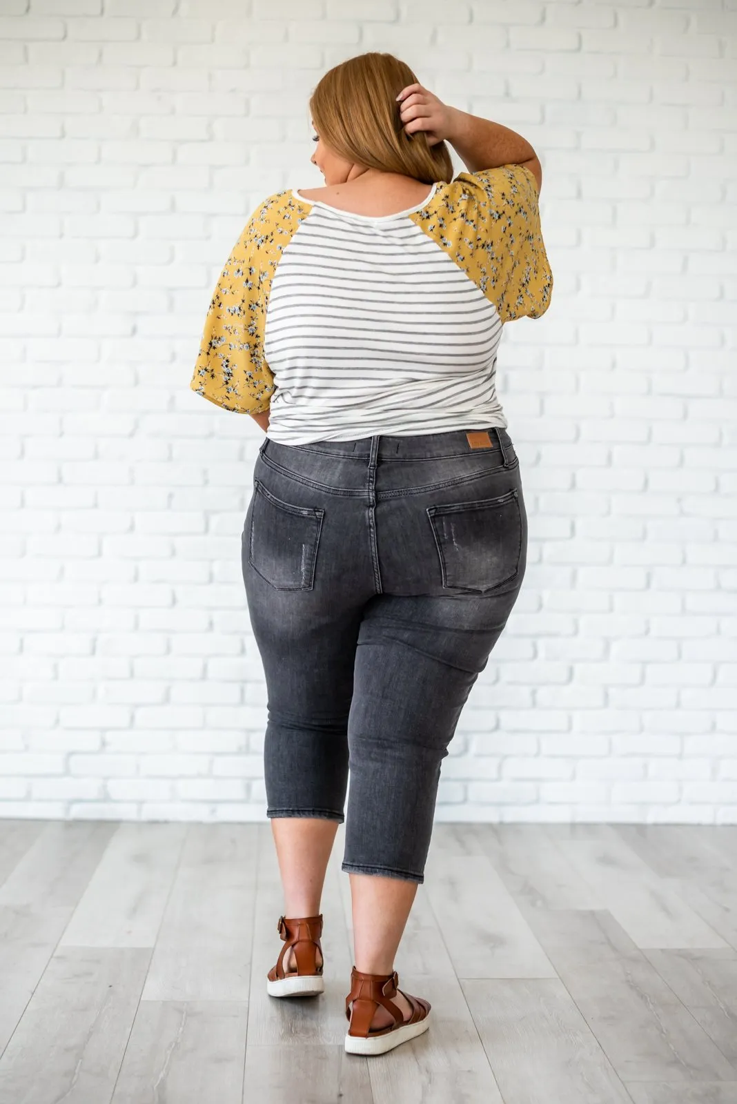 Alright With Me Capri Jeans
