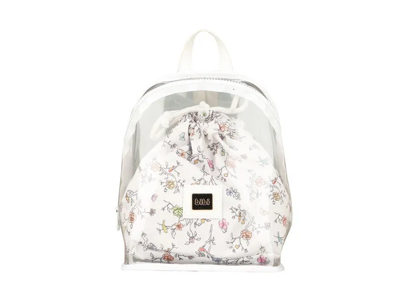 Bibi Bag White Print - 857169