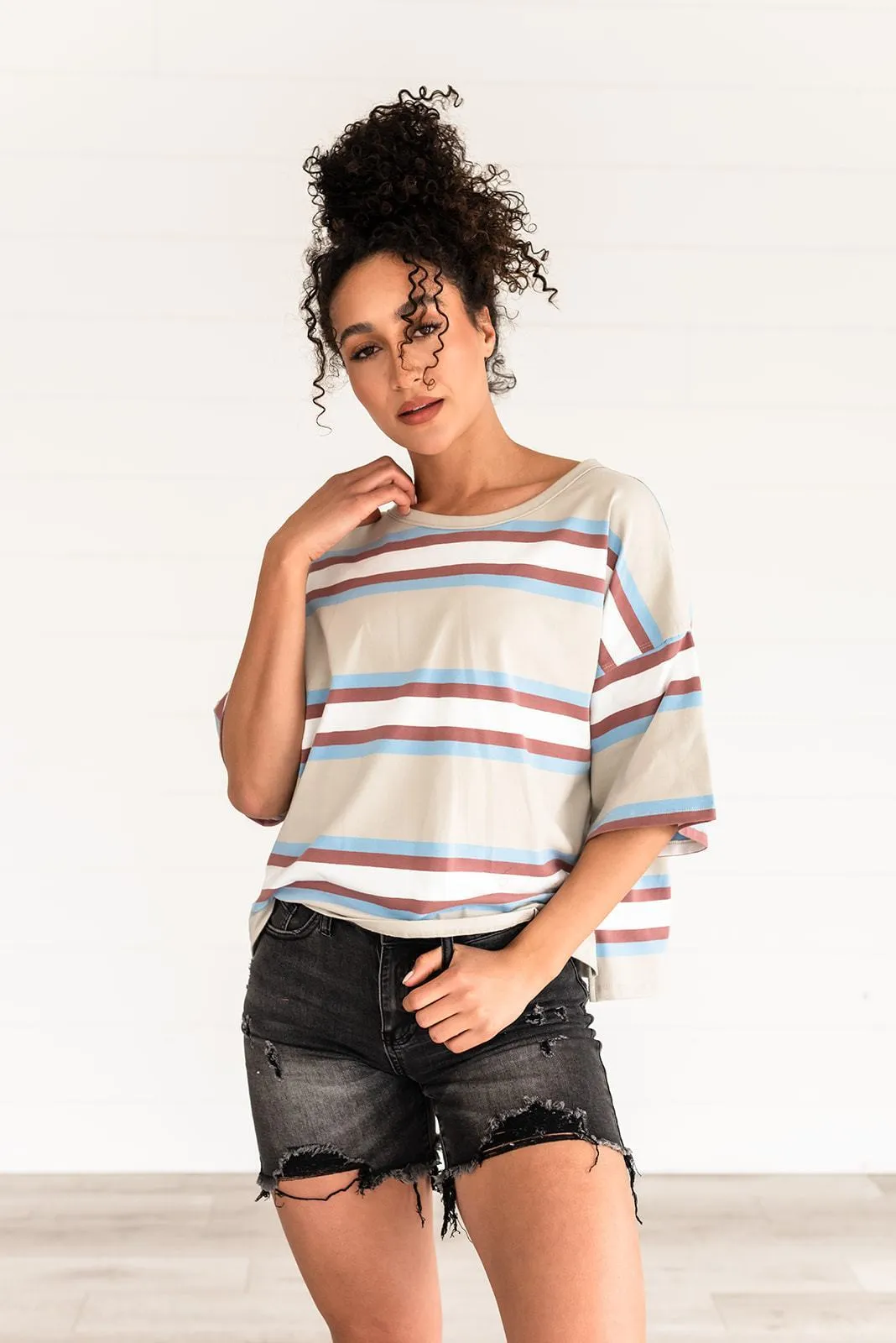 Casual Feeling Oversized Tee