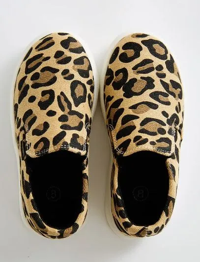 Leopard Loafers for Toddler/Kids