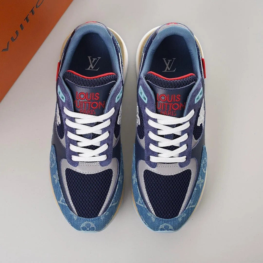 LUV Run Away Monogram denim Sneakers-110