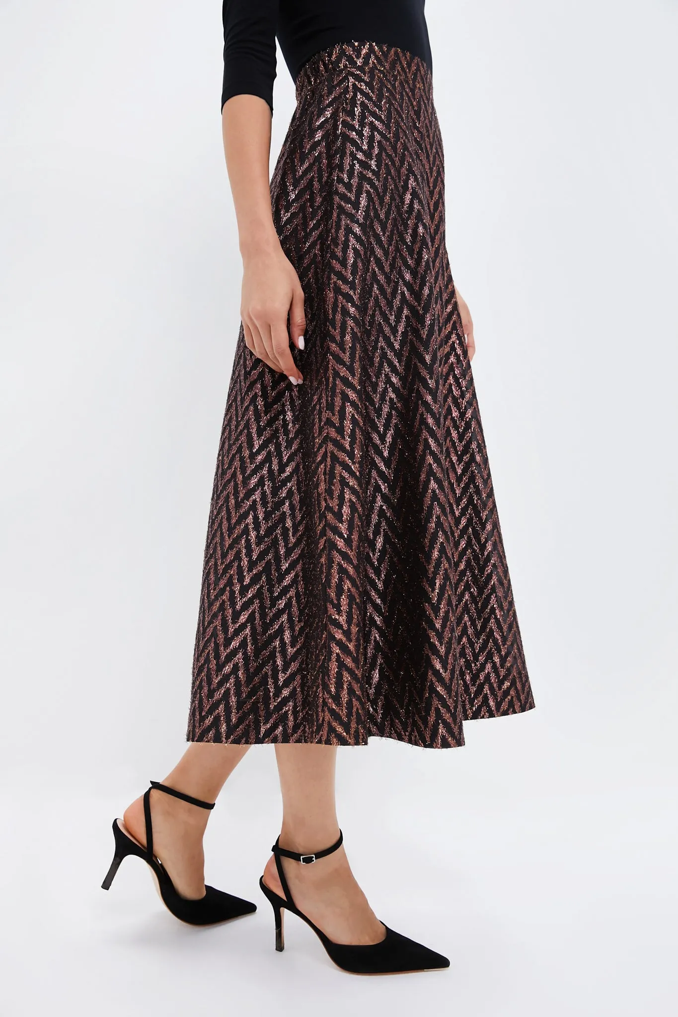 Metallic Ikat Sierra Skirt