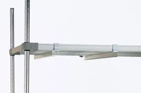 Metro US21FA Adjustable Undershelf Slides for 21" Solid Shelf