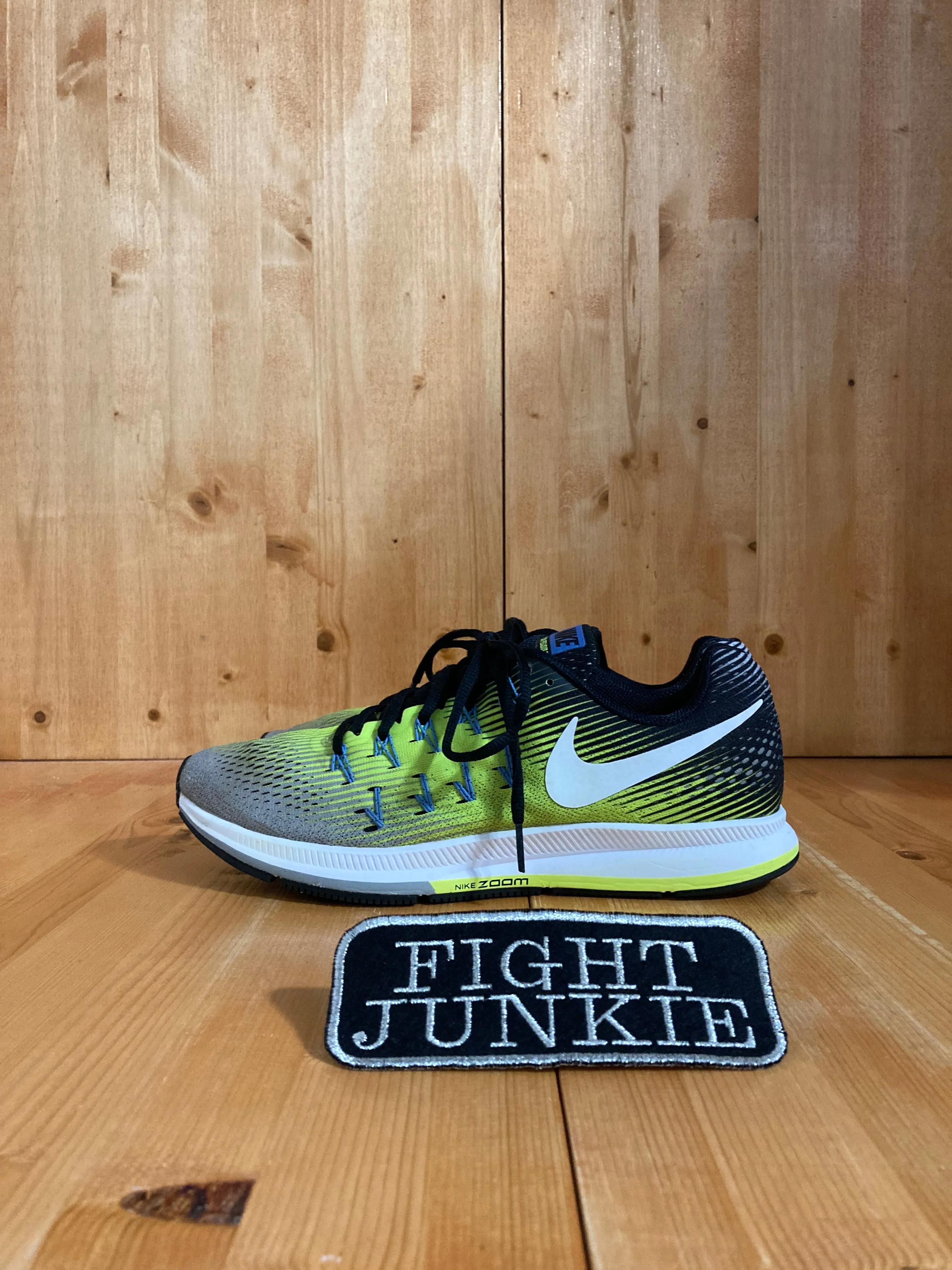 NIKE ZOOM PEGASUS 33 Mens Size 10 Running Training Shoes Sneakers 831352-007