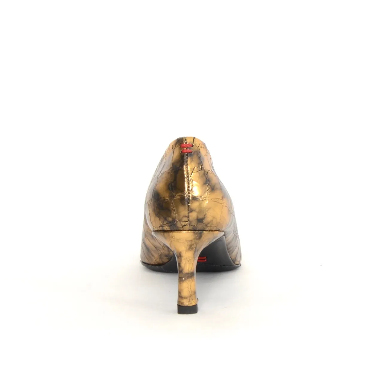 Pointy Toe Metallic Pumps