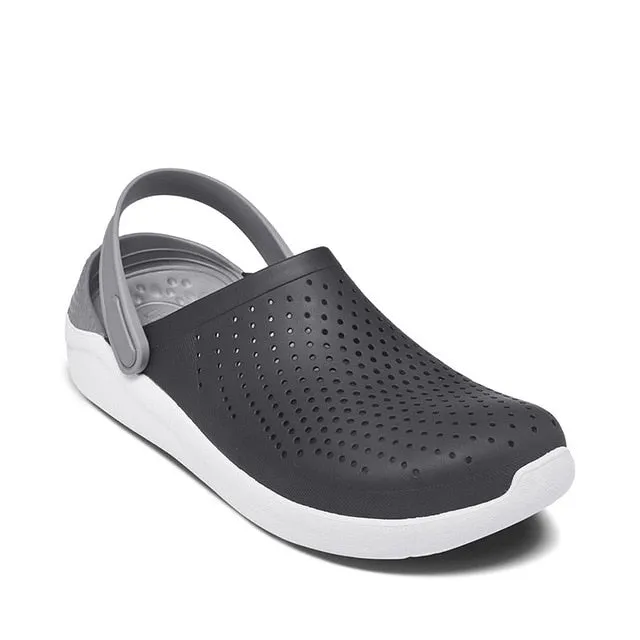 Women Mens Summer Casual Slippers Light Breathable Swimming Walking Beach Sports Flip Flops Soft Sandals Anti-slip Water Shoes